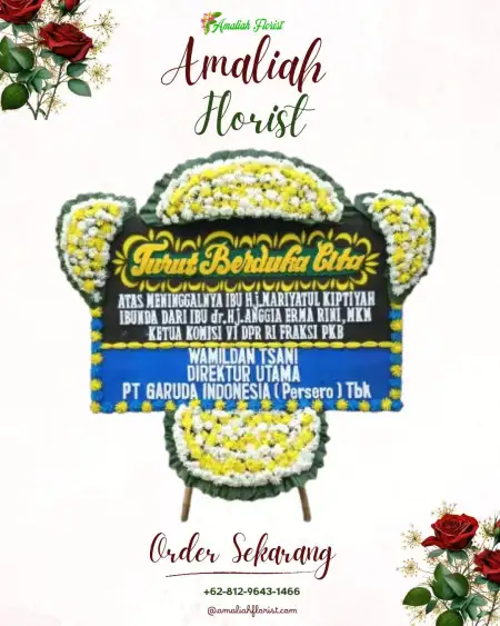 Papan Bunga Duka Bojonggebang